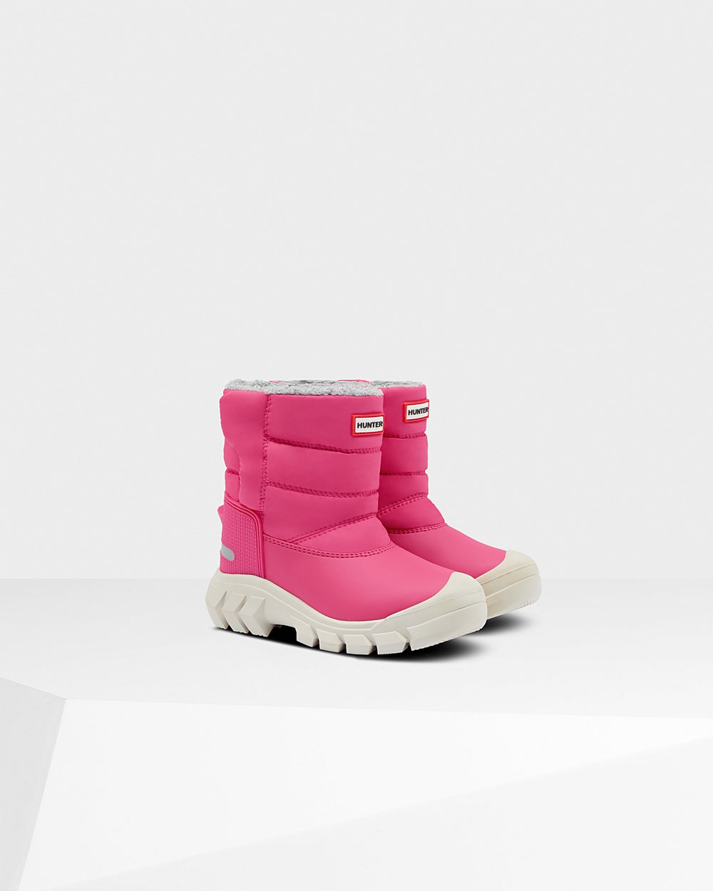 Snow Boots Barn - Hunter Original Små Insulated - Ljus Rosa - 290473-JOK